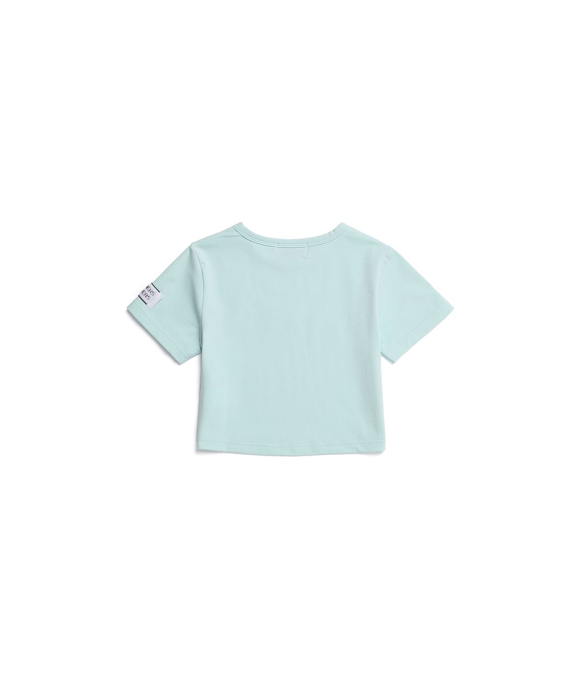 일레딧(ILLEDIT) FLOWER ARTWORK CROP TOP MINT