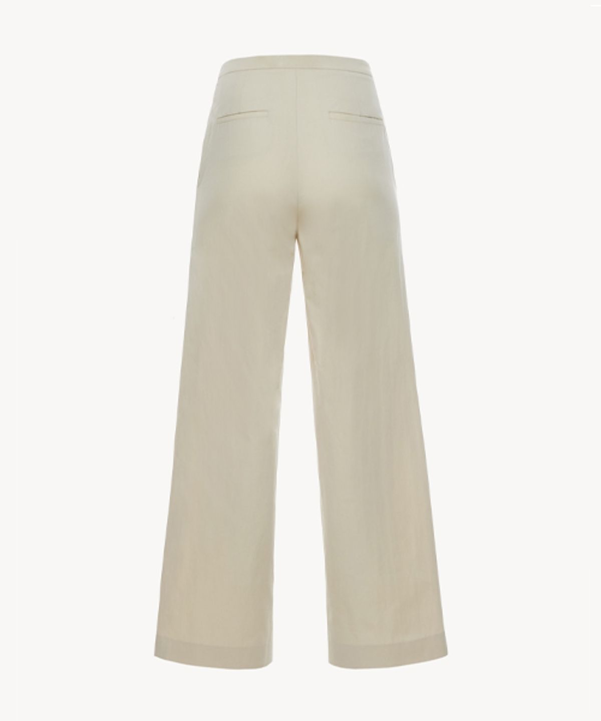 리디피(RIDIFI) COTTON LINE PANTS_LIGHT BEIGE