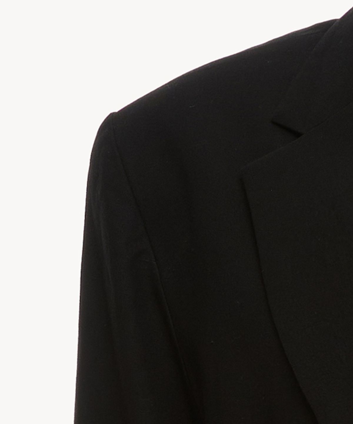 리디피(RIDIFI) BUTTONLESS LINEN JACKET_BLACK