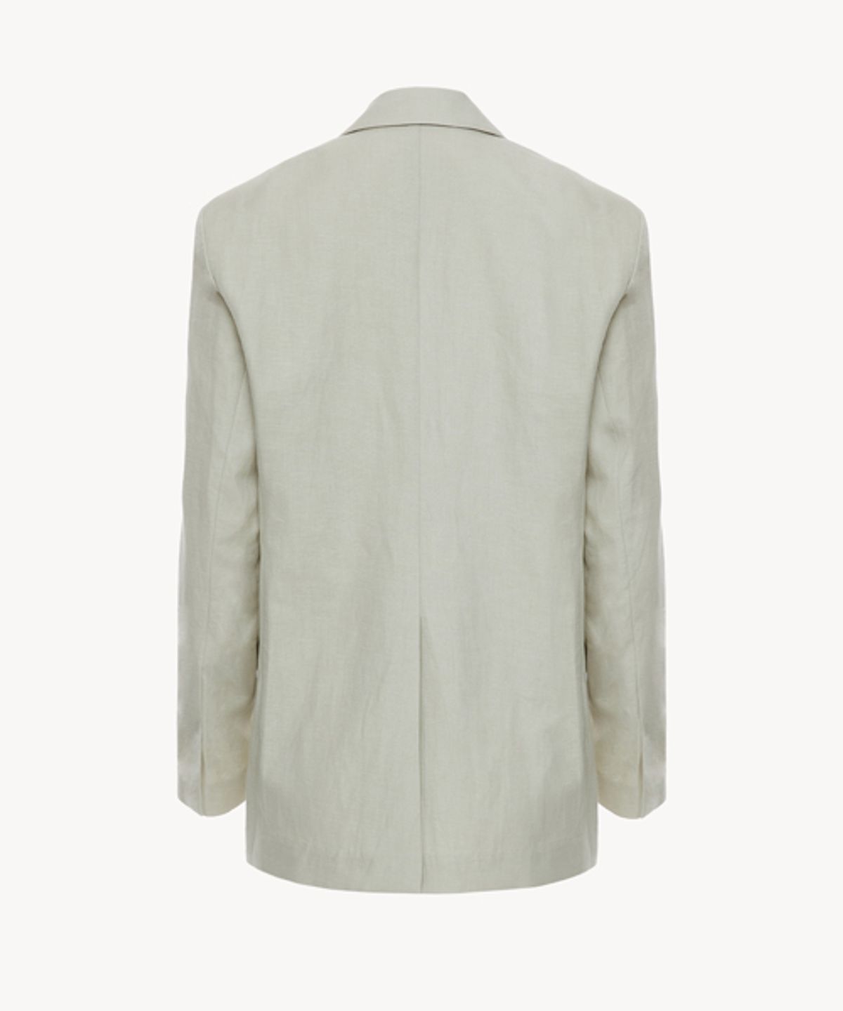 리디피(RIDIFI) BUTTONLESS LINEN JACKET_LIGHT BEIGE