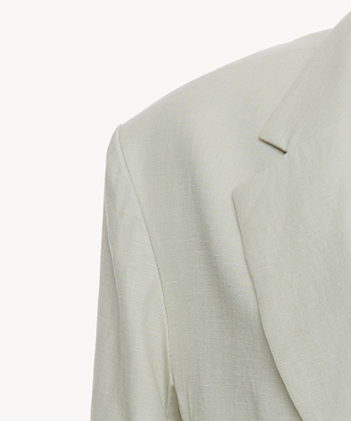 리디피(RIDIFI) BUTTONLESS LINEN JACKET_LIGHT BEIGE