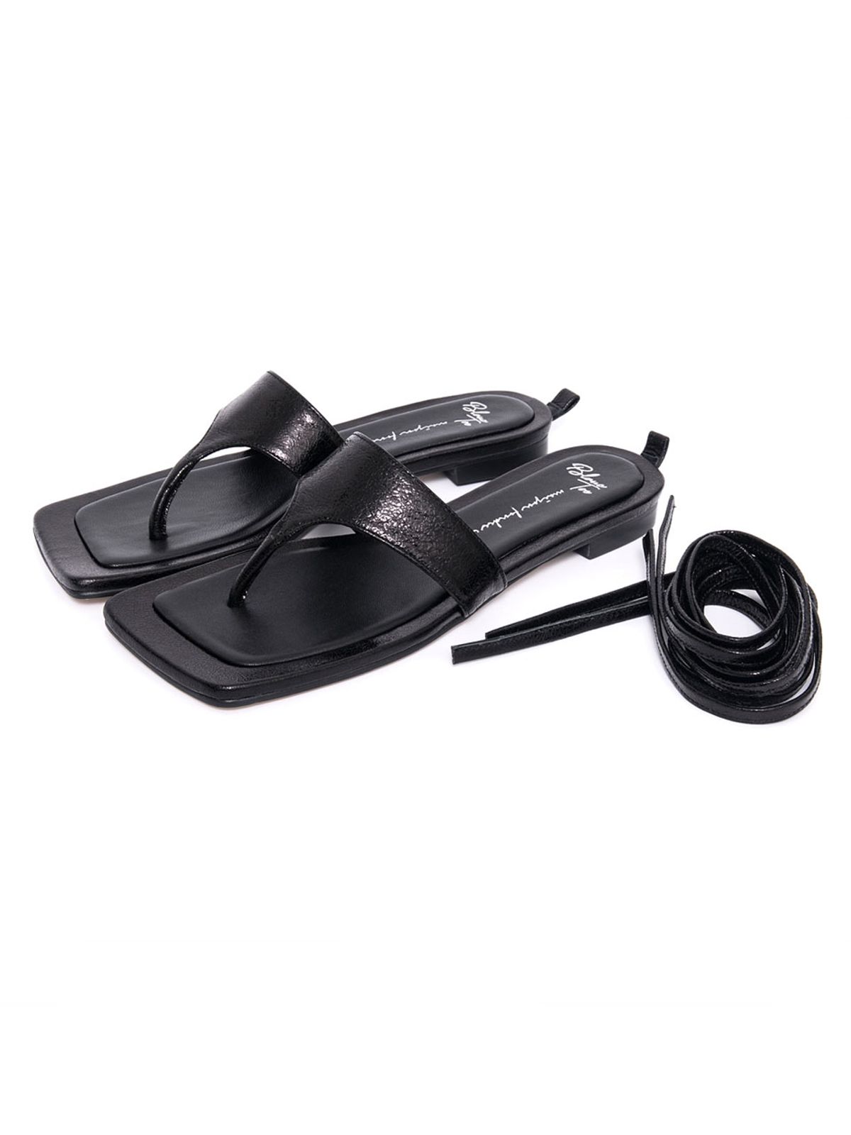 블랑토(BLANC TOE) 샌들 B22S53-BLACK