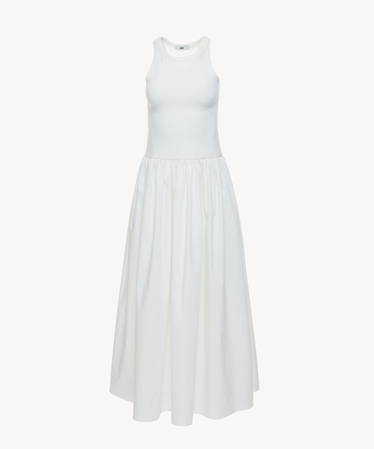리디피(RIDIFI) COTTON HALTER DRESS_WHITE