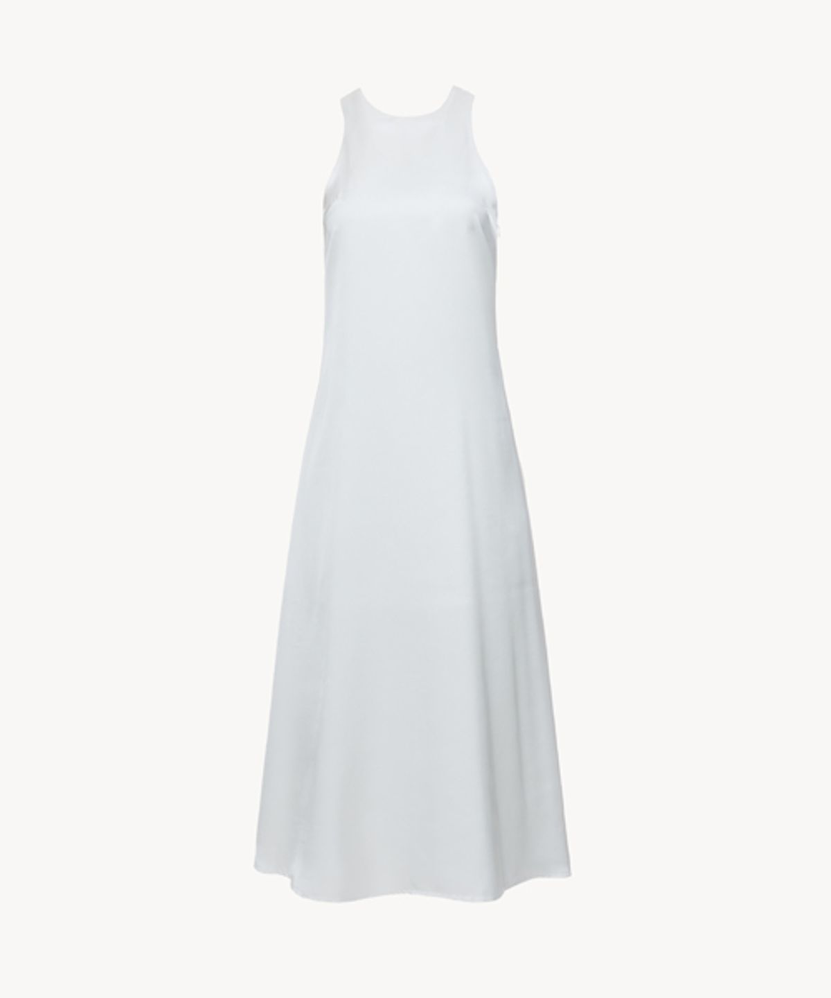 리디피(RIDIFI) HALTER NECK A LINE DRESS_WHITE