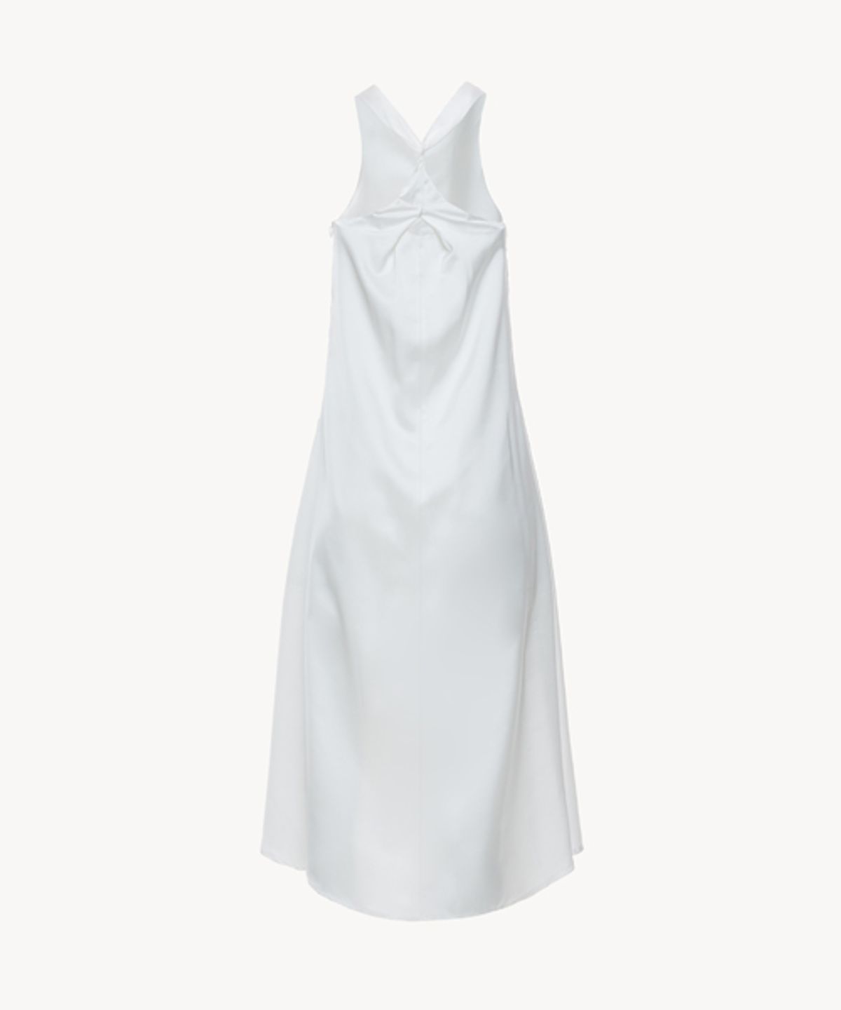 리디피(RIDIFI) HALTER NECK A LINE DRESS_WHITE