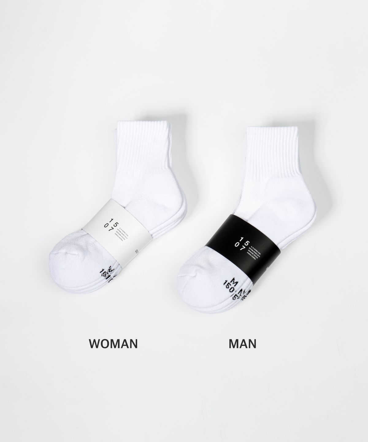 일오공칠(IL-O-GONG-CHIL) [5PACK] 1507 애슬레틱 골프 메쉬 앵클 삭스 _ 스노우 화이트