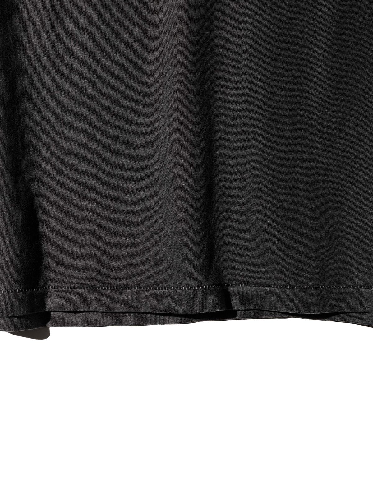 펀치드렁크파티즈(PUNCH DRUNK PARTIES) Circle Logo Garment Dyed Tee (CHARCOAL)
