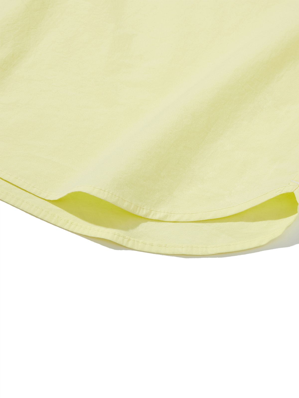 사운즈라이프(SOUNDSLIFE) Big Fit Short Sleeve Shirt Yellow