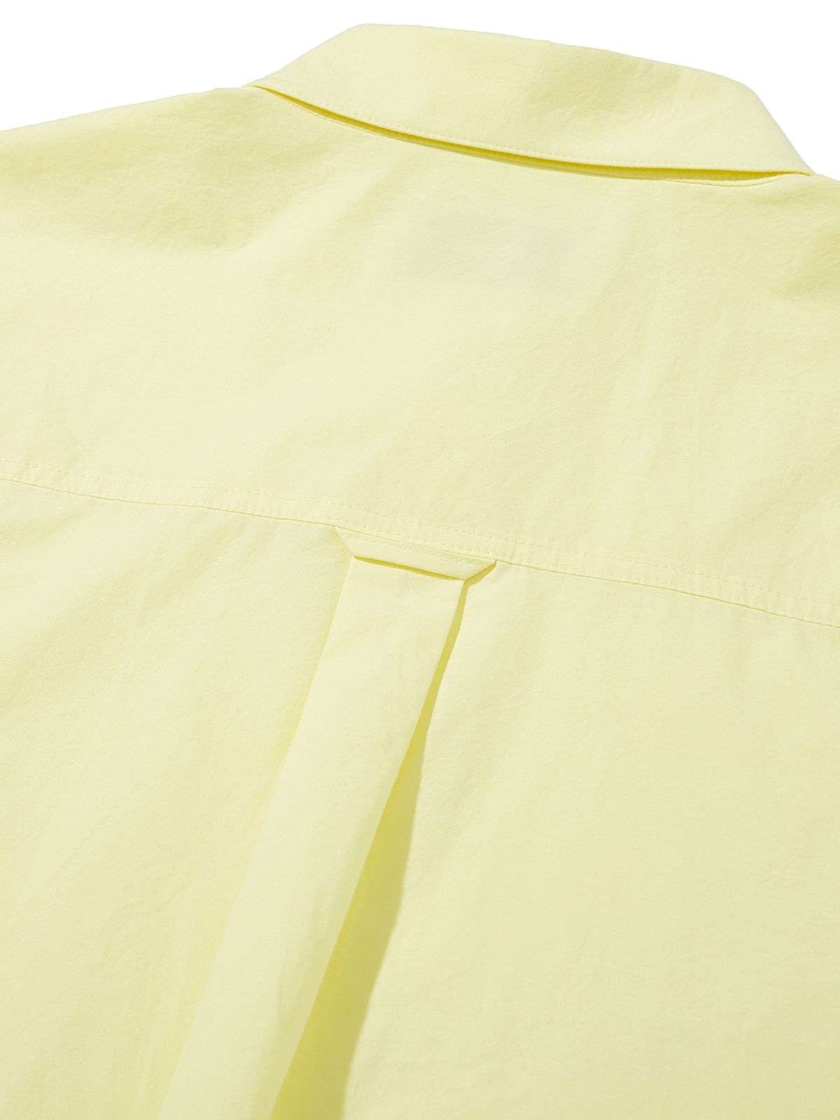사운즈라이프(SOUNDSLIFE) Big Fit Short Sleeve Shirt Yellow