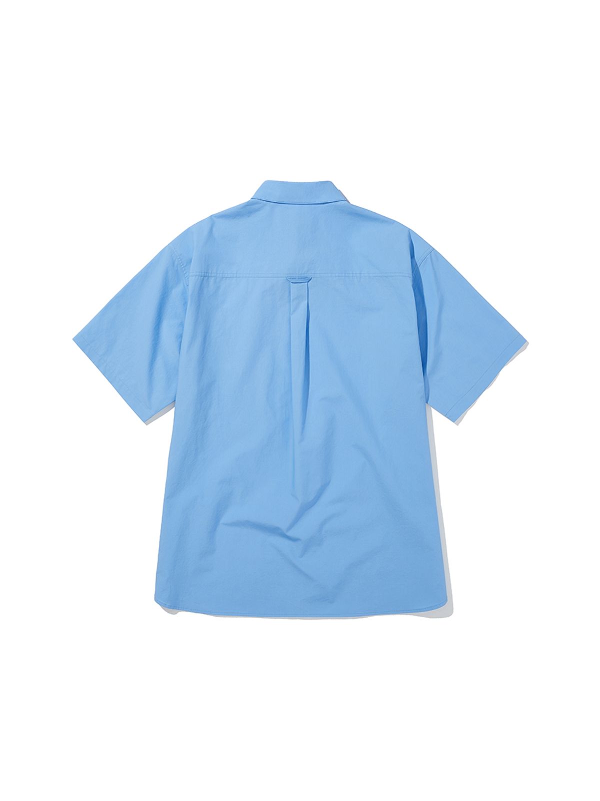 사운즈라이프(SOUNDSLIFE) Big Fit Short Sleeve Shirt Blue