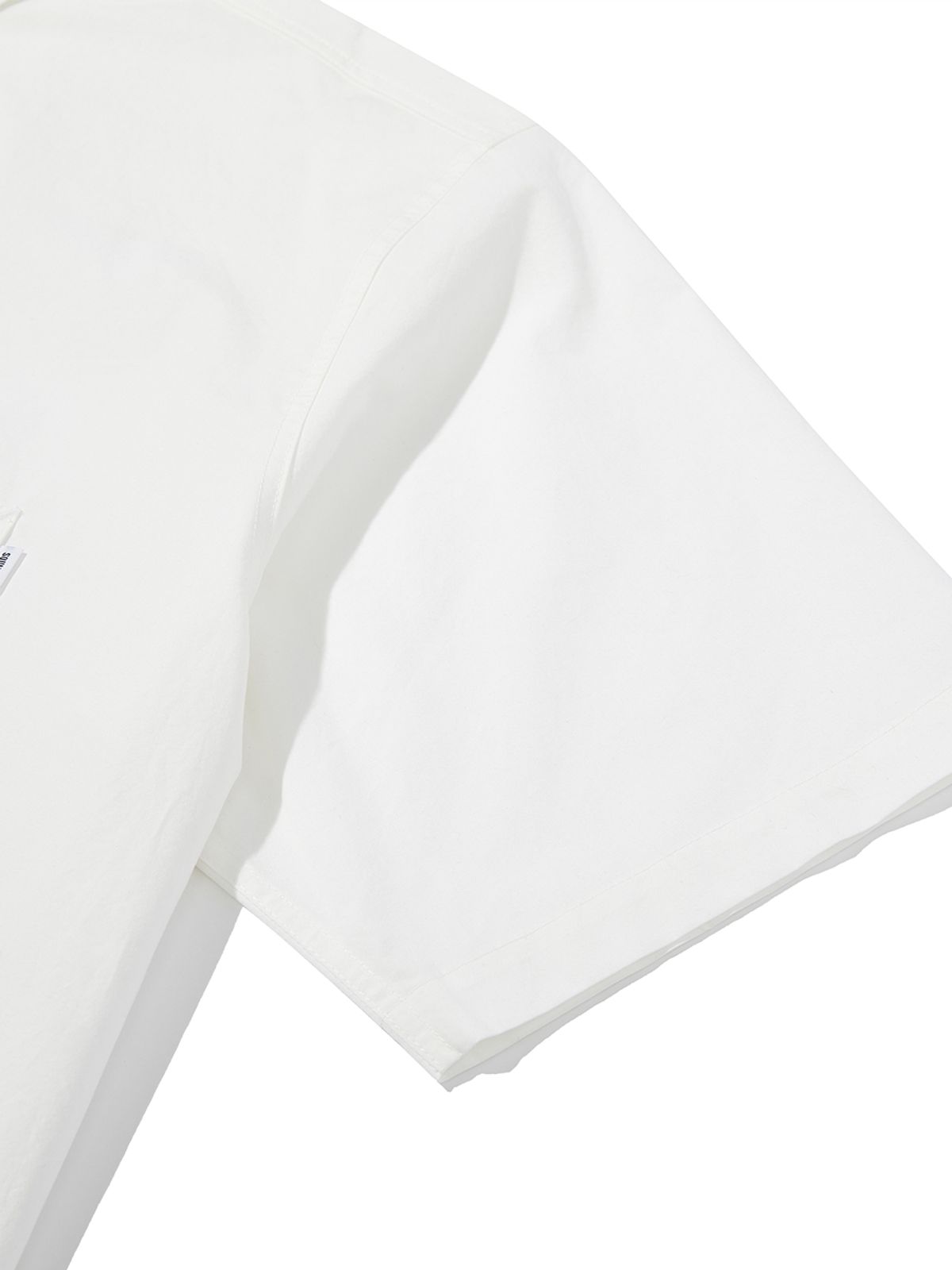 사운즈라이프(SOUNDSLIFE) Big Fit Short Sleeve Shirt White