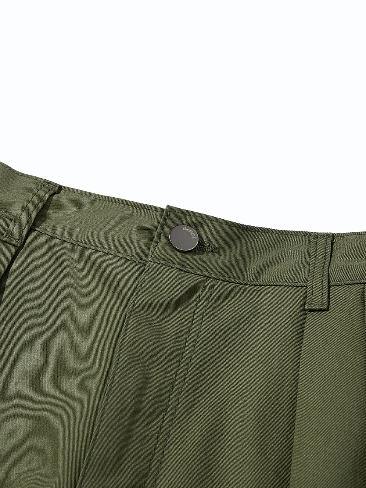 사운즈라이프(SOUNDSLIFE) Steady Balloon Two-Tuck Shorts Khaki