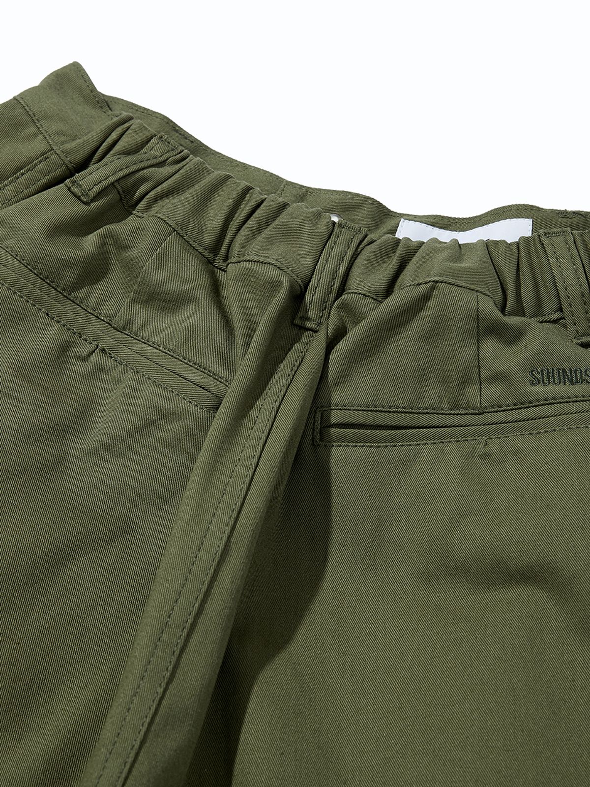 사운즈라이프(SOUNDSLIFE) Steady Balloon Two-Tuck Shorts Khaki