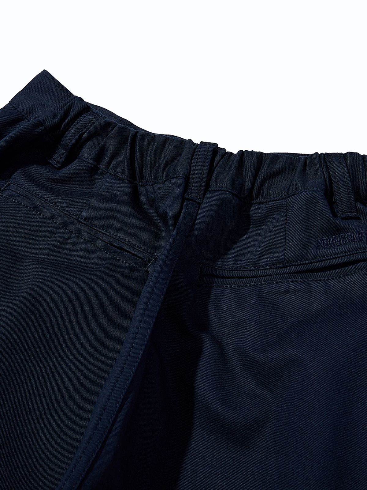 사운즈라이프(SOUNDSLIFE) Steady Balloon Two-Tuck Shorts Navy