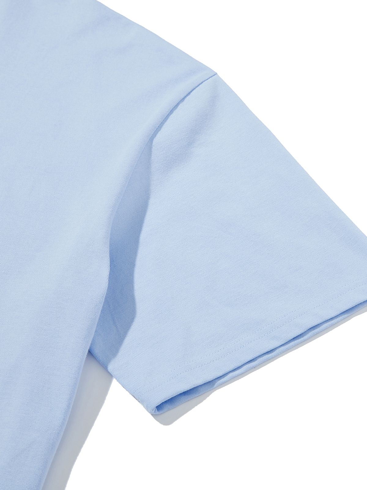 사운즈라이프(SOUNDSLIFE) Vacation Small Logo T-Shirt Sky Blue