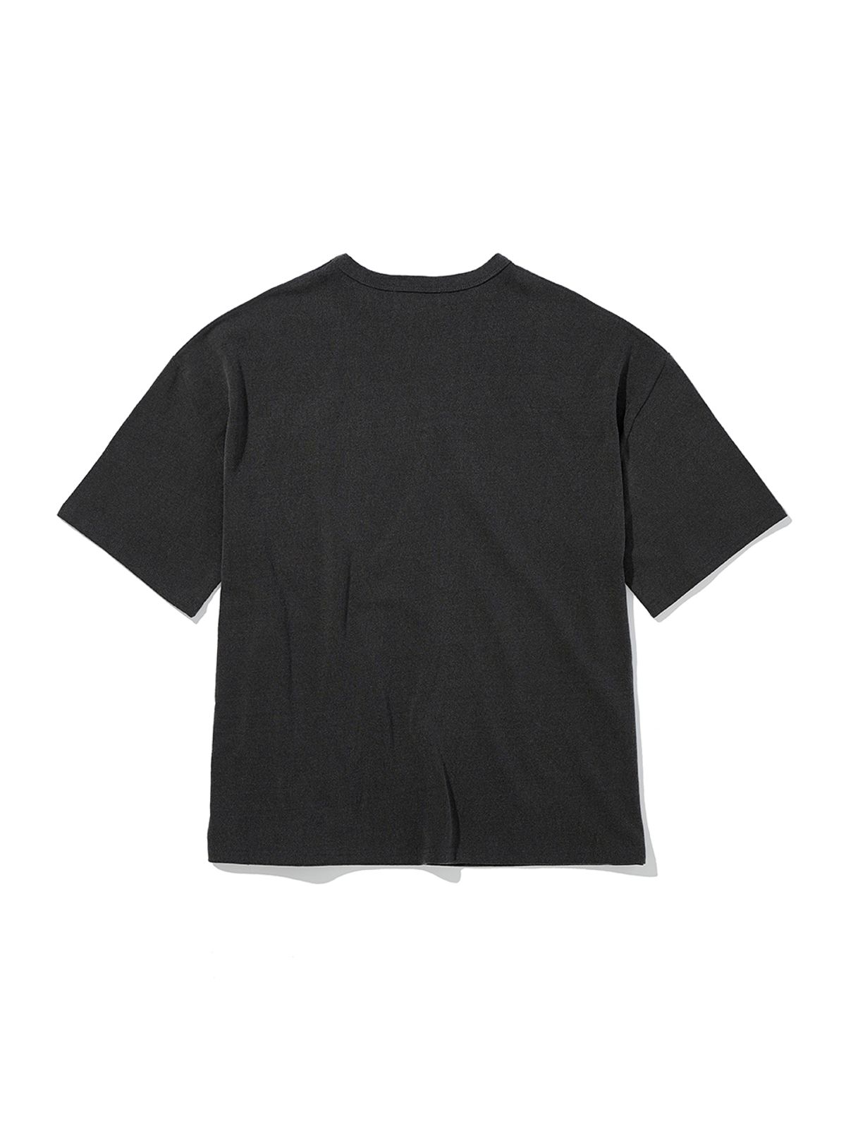 사운즈라이프(SOUNDSLIFE) Pigment Logo Pocket T-Shirt Charcoal