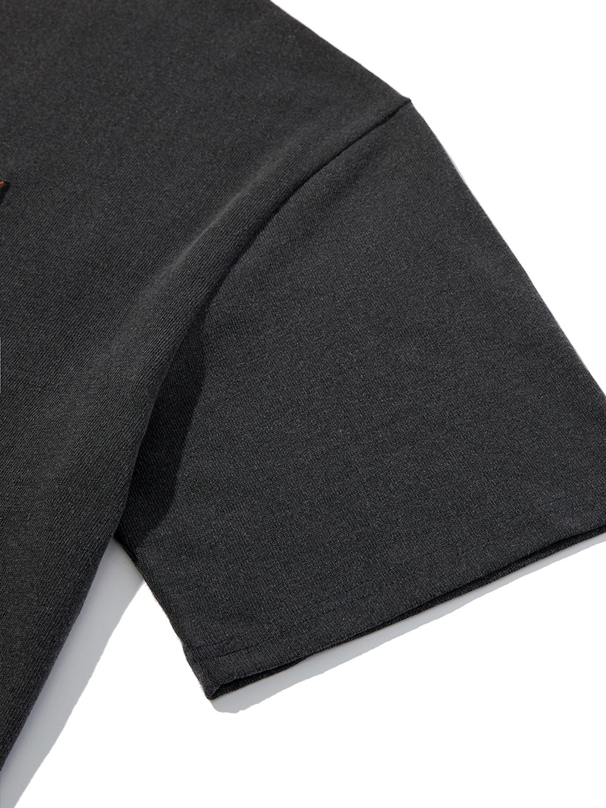 사운즈라이프(SOUNDSLIFE) Pigment Logo Pocket T-Shirt Charcoal