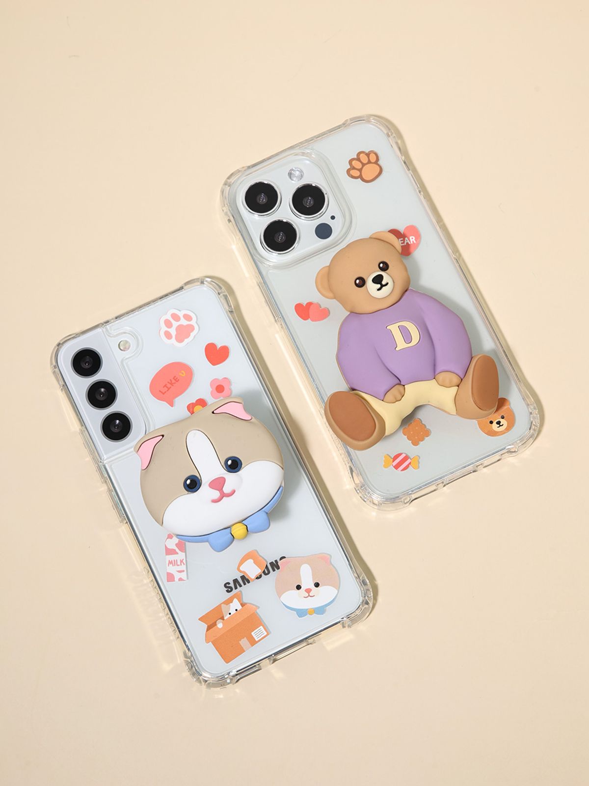 디자인스킨(DESIGNSKIN) 핸드폰 거치대 위티톡 2종(택1)