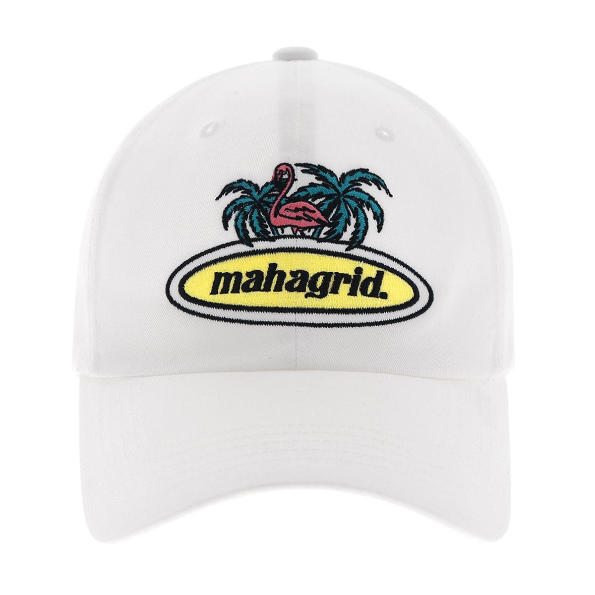마하그리드(MAHAGRID) FLAMINGO CAP WHITE(MG2CSMAB22A)