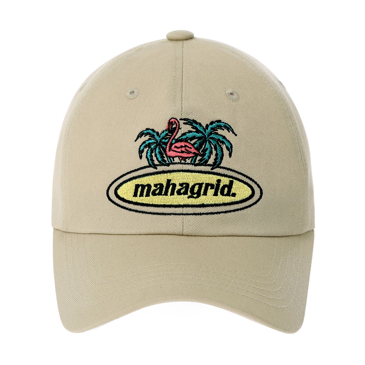 마하그리드(MAHAGRID) FLAMINGO CAP BEIGE(MG2CSMAB22A)