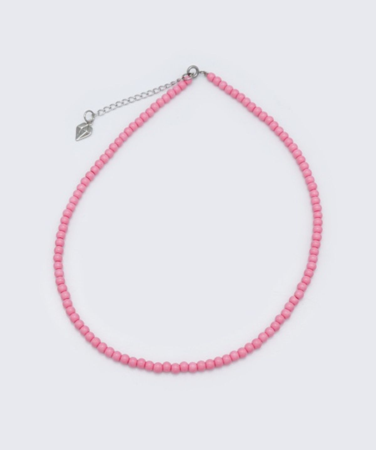 봉보(BONBEAU) 4mm color glassball simple Necklace 블랙 오닉스 컬러 글라스 볼 비즈 목걸이