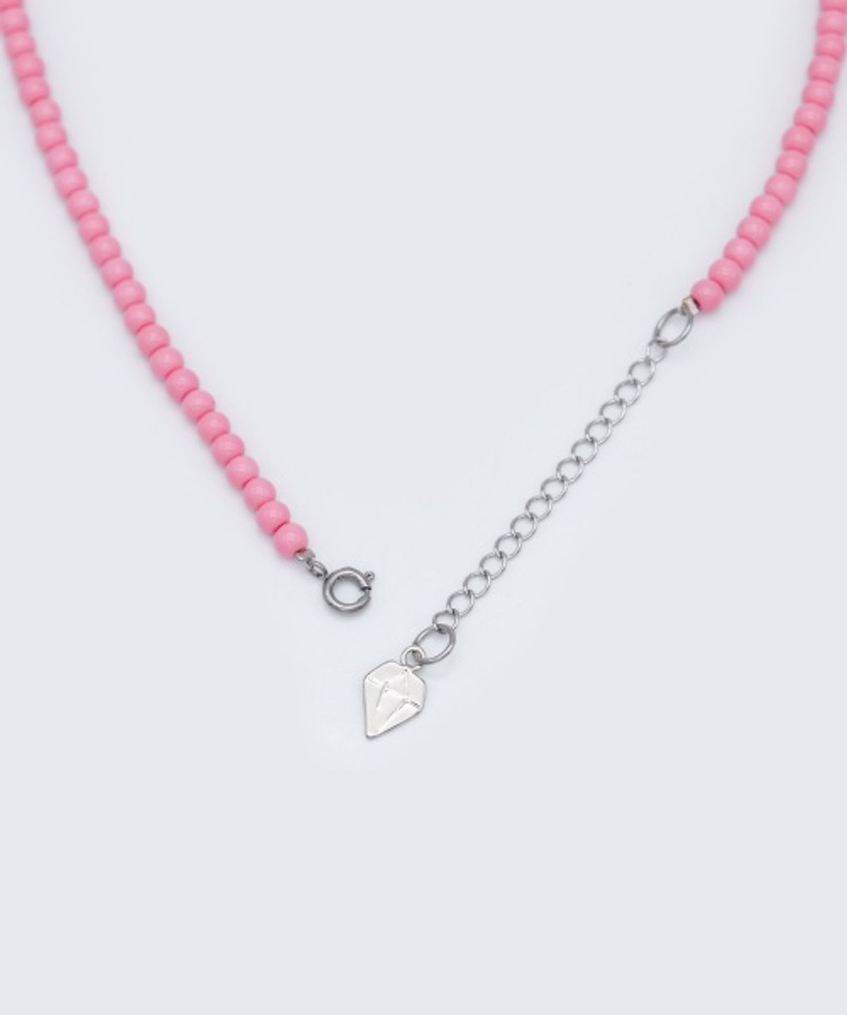 봉보(BONBEAU) 4mm color glassball simple Necklace 블랙 오닉스 컬러 글라스 볼 비즈 목걸이