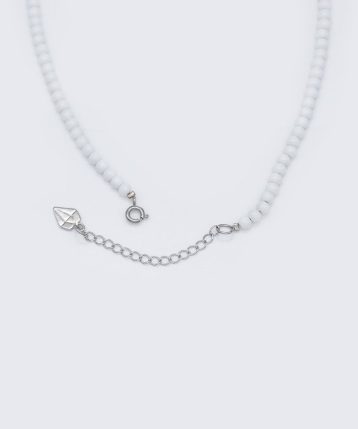봉보(BONBEAU) 4mm color glassball simple Necklace 블랙 오닉스 컬러 글라스 볼 비즈 목걸이