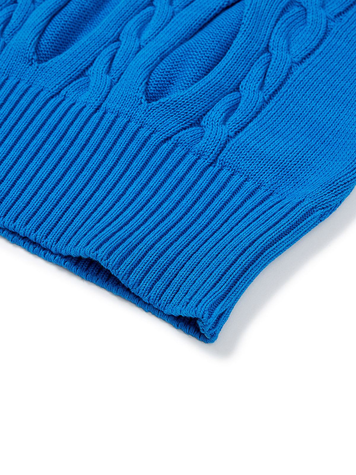 이에이(IEY) FERRY KNIT VEST Blue