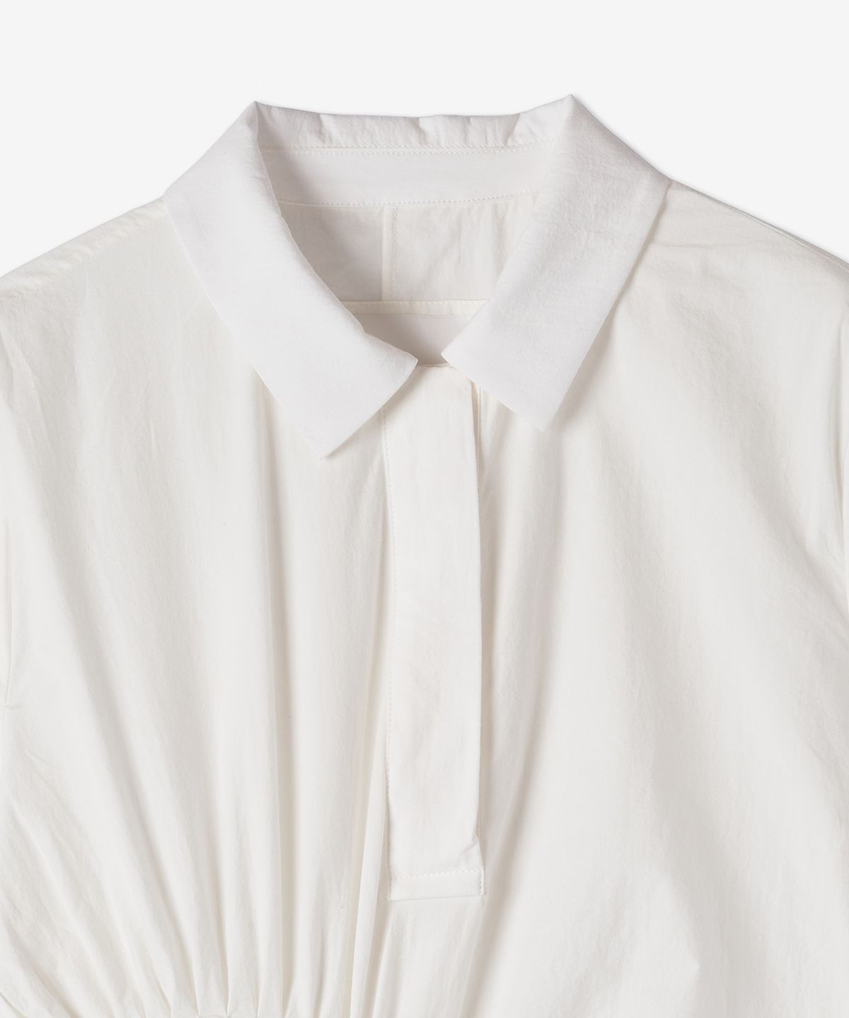 질 샌더(JIL SANDER) 루시드 셔츠 미디 원피스 - 화이트 / JSWU505280WU248000101