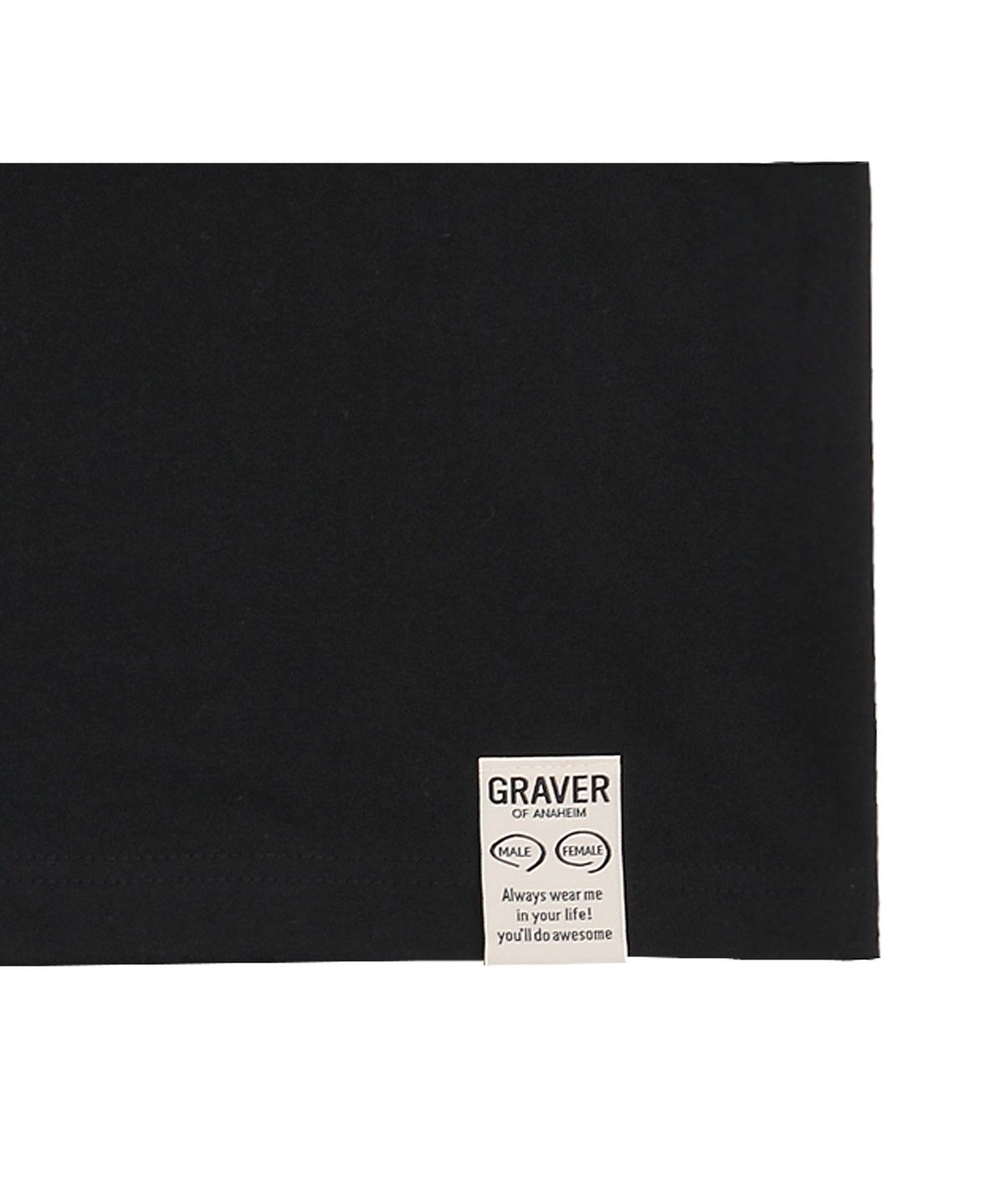 그레이버(GRAVER) [UNISEX]에너하임 리얼 레오파드 반팔티_블랙