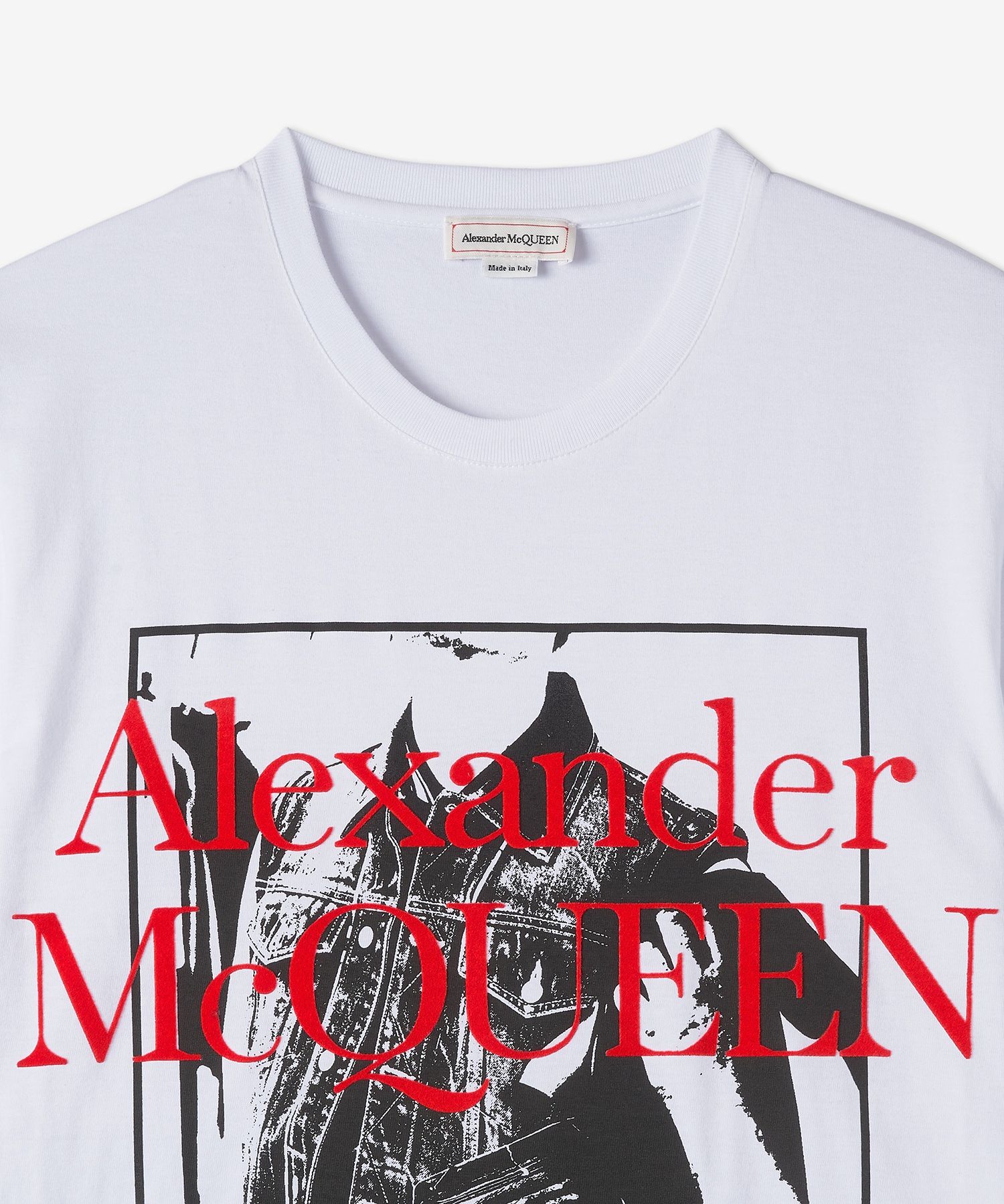イタリア製 Alexander McQUEEN ストライプ ブザム シャツ イタリア製 Alexander McQUEEN ストライプ ブザム シャツ