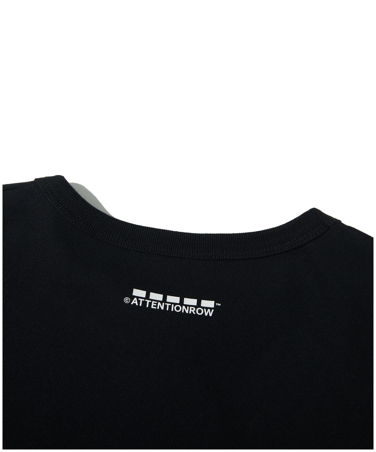 어텐션로우(ATTENTIONROW) 22SS07AT001 밀키웨이 갤럭시 프린트 오버핏 반팔티 (블랙)