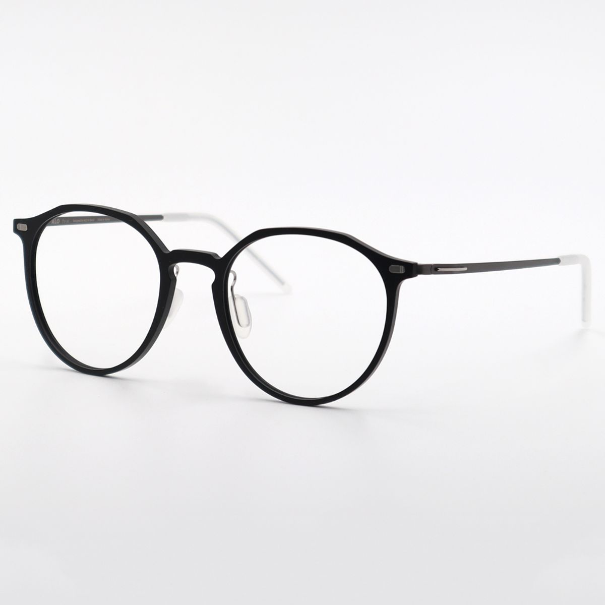 알로아이웨어(ALO EYEWEAR) [The air] AL5212 0910M 초경량 세미오버사이즈 크라운판토 안경테 블루라이트 렌즈 선택