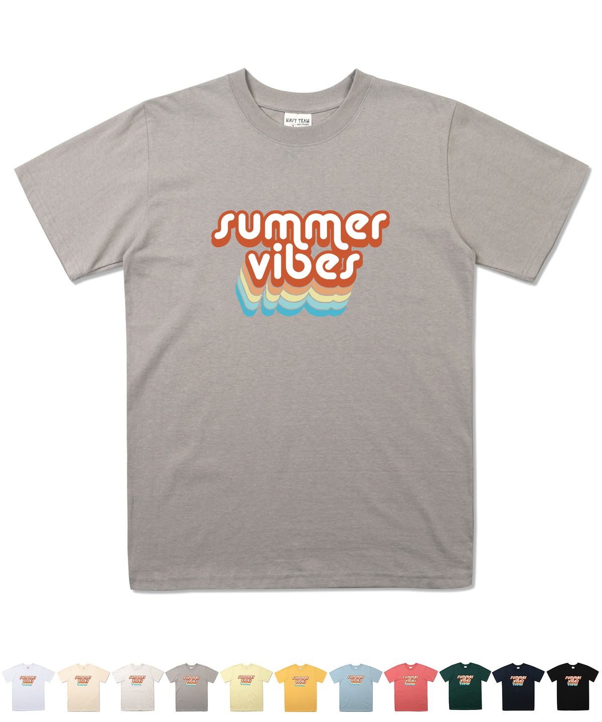 네이비팀(NAVYTEAM) NTV-SUMMER VIBES SHORT SLEEVE