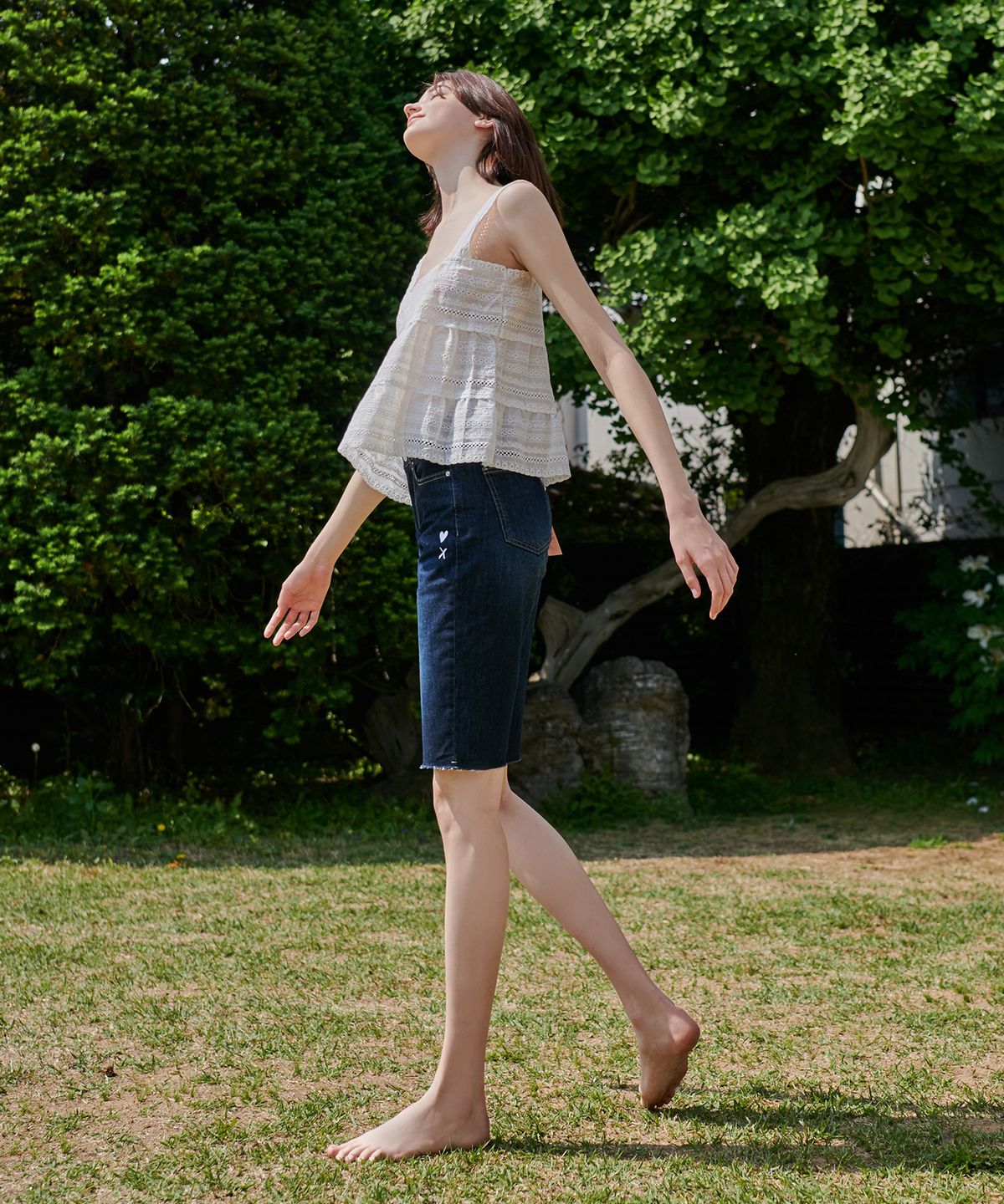 판도라핏(PANDORAFIT) [SHORTS] Monaco Jeans