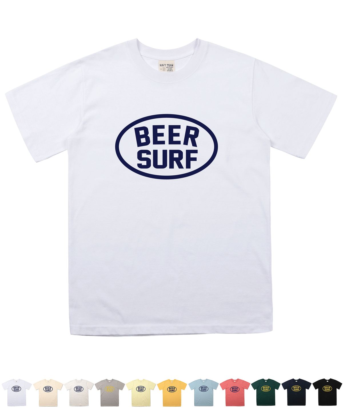 네이비팀(NAVYTEAM) NTV-BEER SURF SHORT SLEEVE