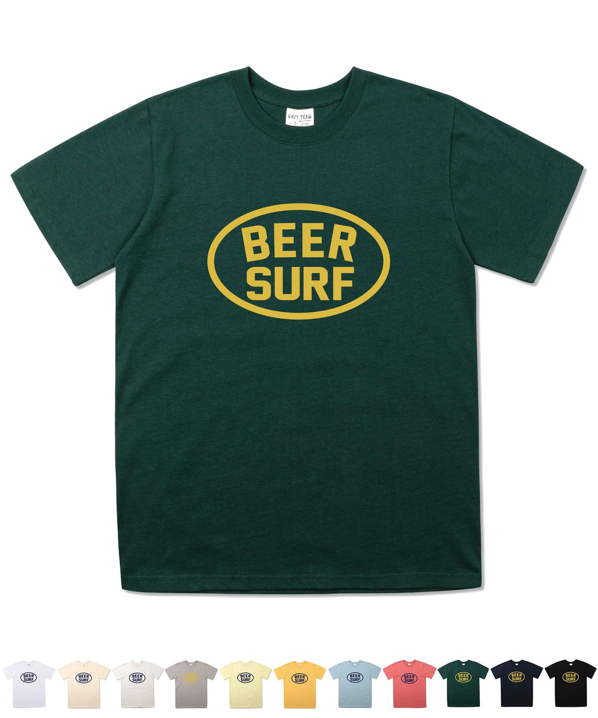 네이비팀(NAVYTEAM) NTV-BEER SURF SHORT SLEEVE