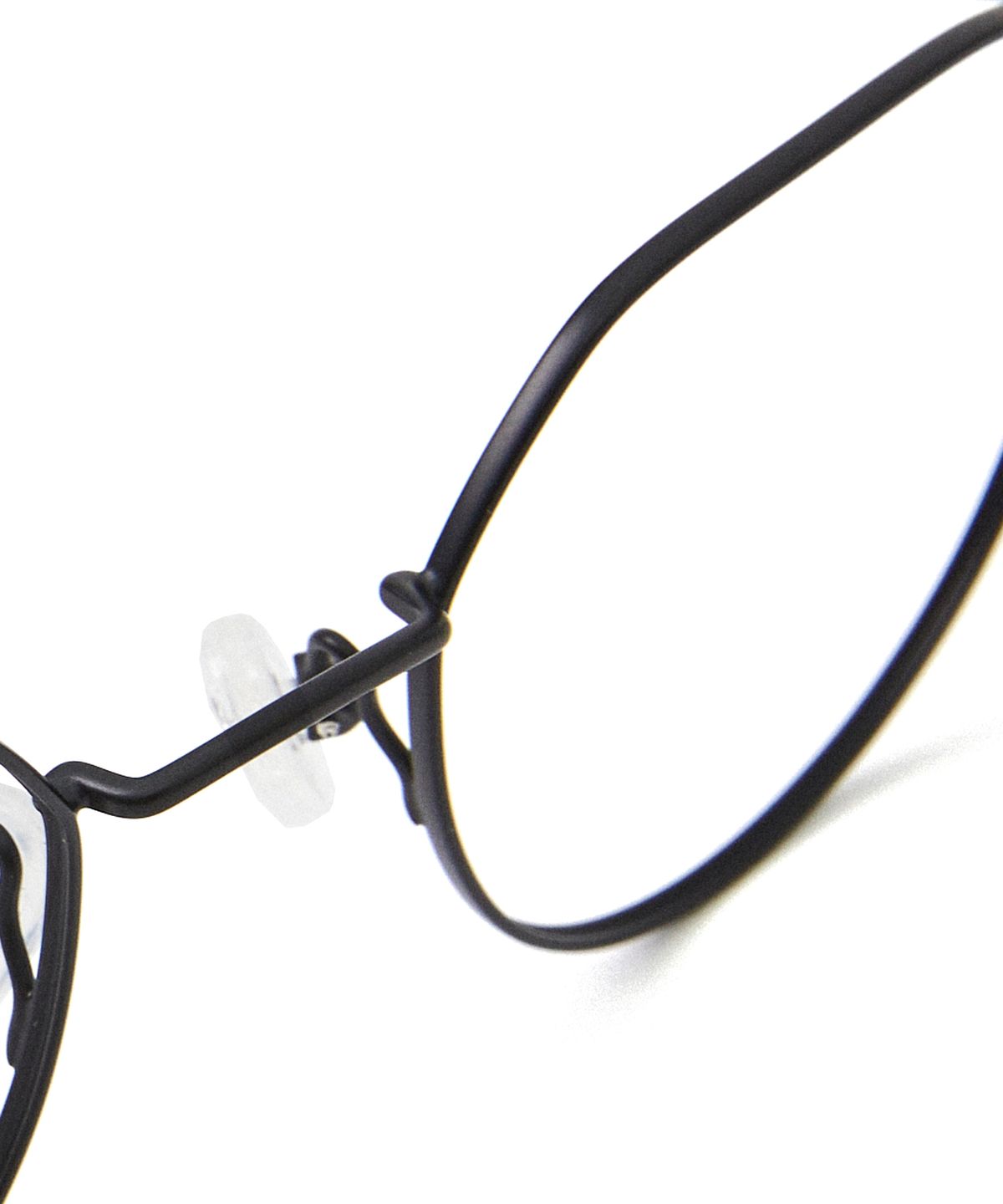 로우로우(RAWROW) R EYE 181 ROUND HINGE 안경 50 BLACK