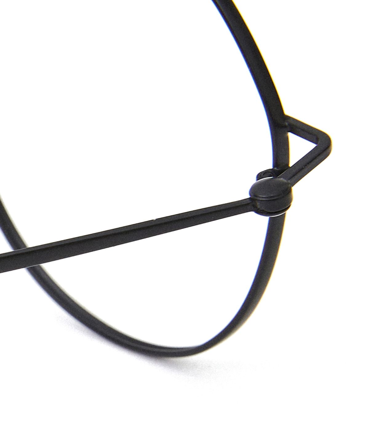 로우로우(RAWROW) R EYE 181 ROUND HINGE 안경 50 BLACK