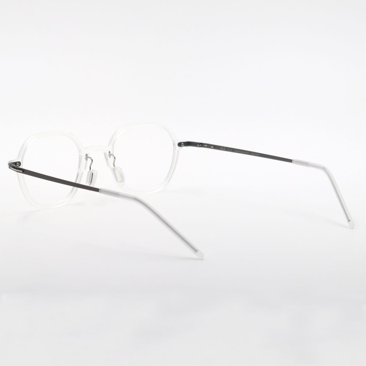 알로아이웨어(ALO EYEWEAR) [The air] AL5213 2010G 초경량 모던 스퀘어 투명클리어 안경테