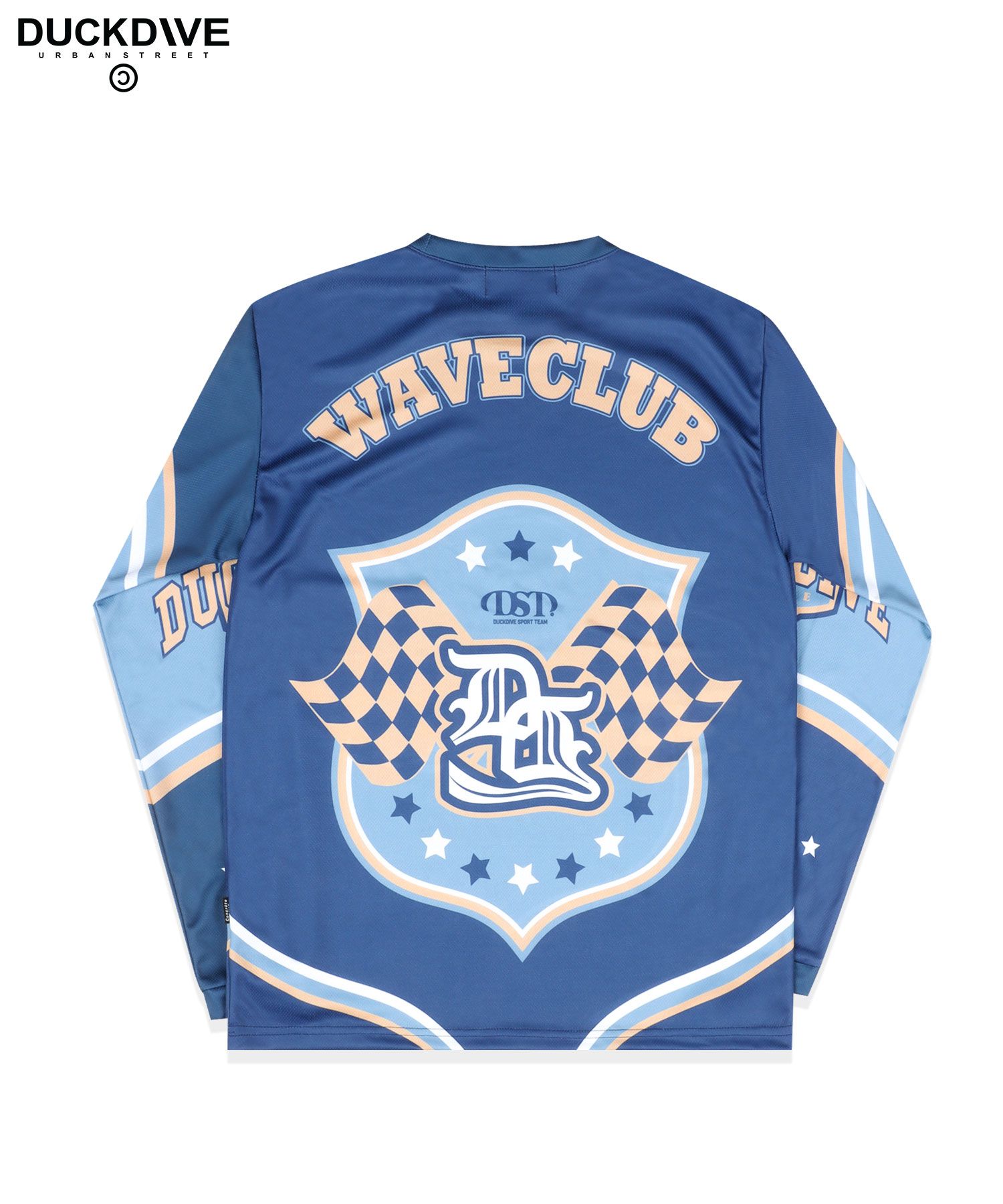 [DUCKDIVE] D RACING MESH LONG SLEEVE ★大人気★ MUSINSA | DUCKDIVE Racing Club Mesh Long Sleeve Blue