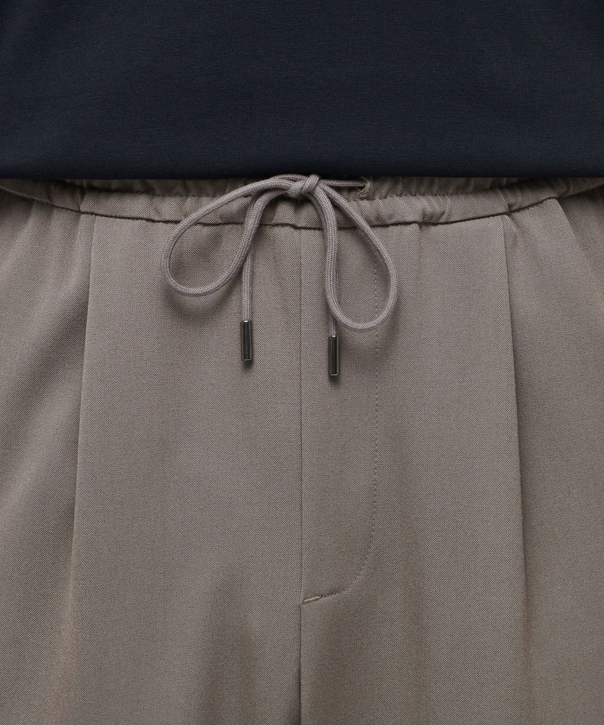 무신사 스탠다드(MUSINSA STANDARD) 와이드 밴딩 카고 슬랙스 [더스티 베이지]
