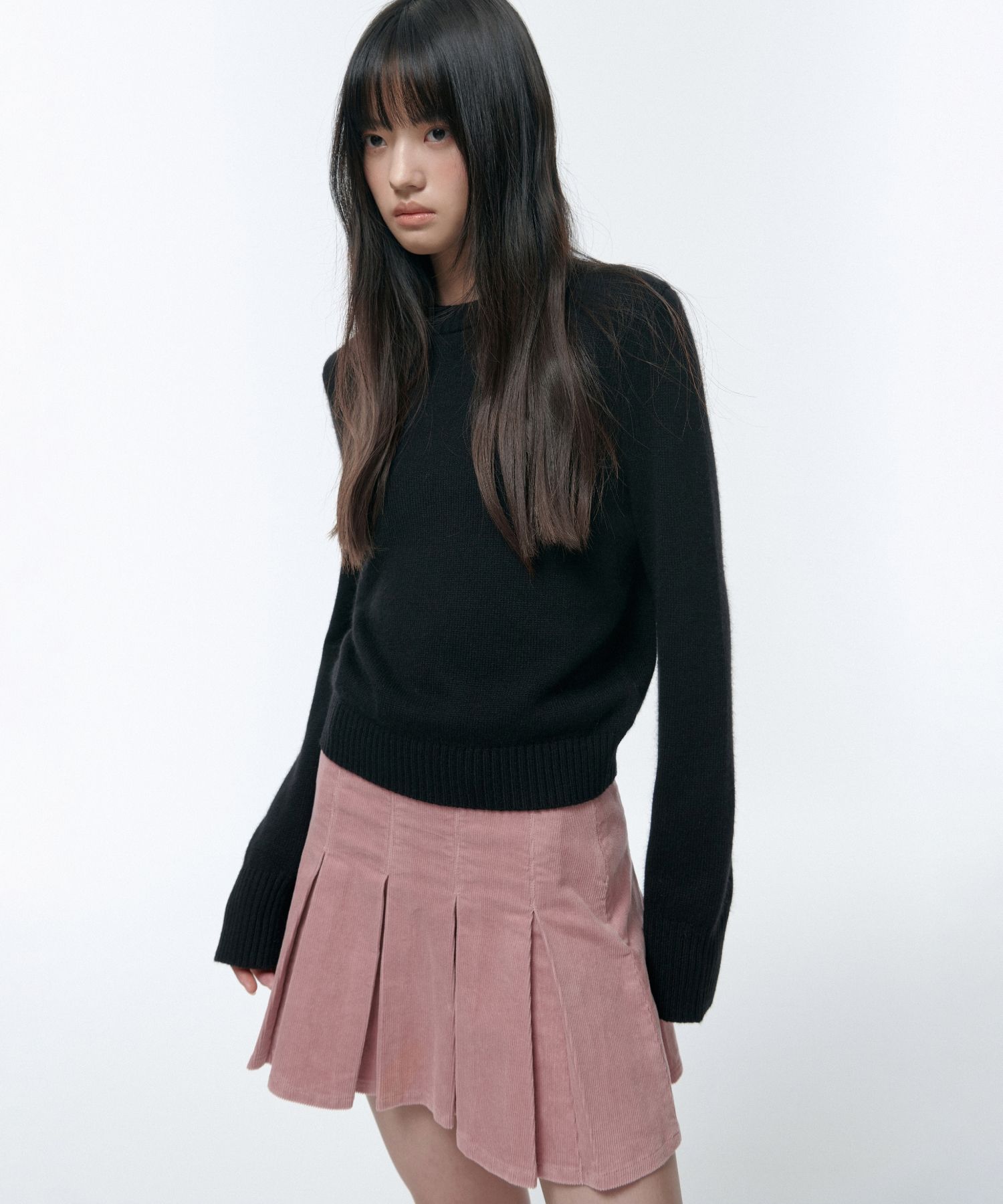 MUSINSA | MUSINSA STANDARD WOMAN Women's Corduroy Pleated