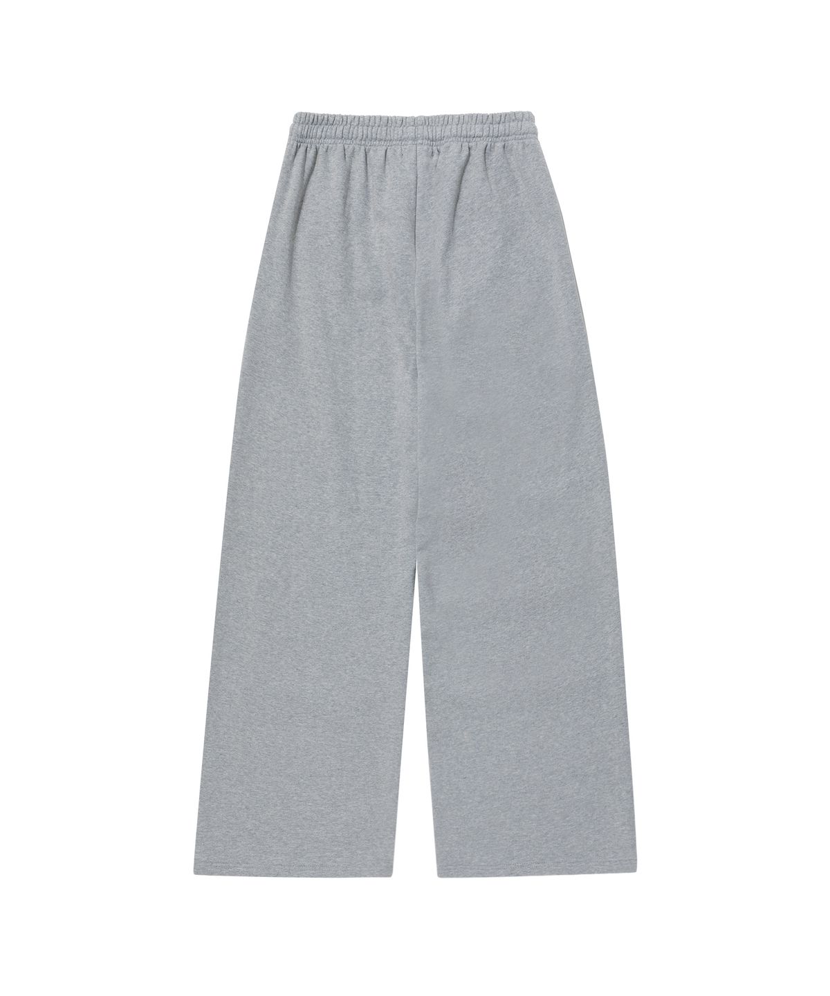 우알롱(WOOALONG) Signature relax wide pants - GREY