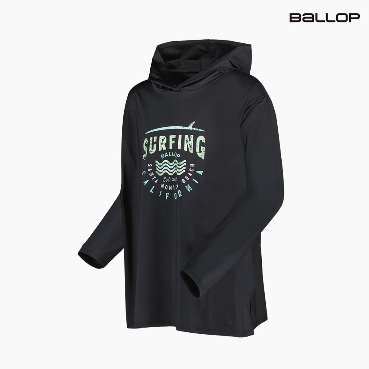 밸롭(BALLOP) [2PACK]빅 웨이브 오버핏 후드 래쉬가드