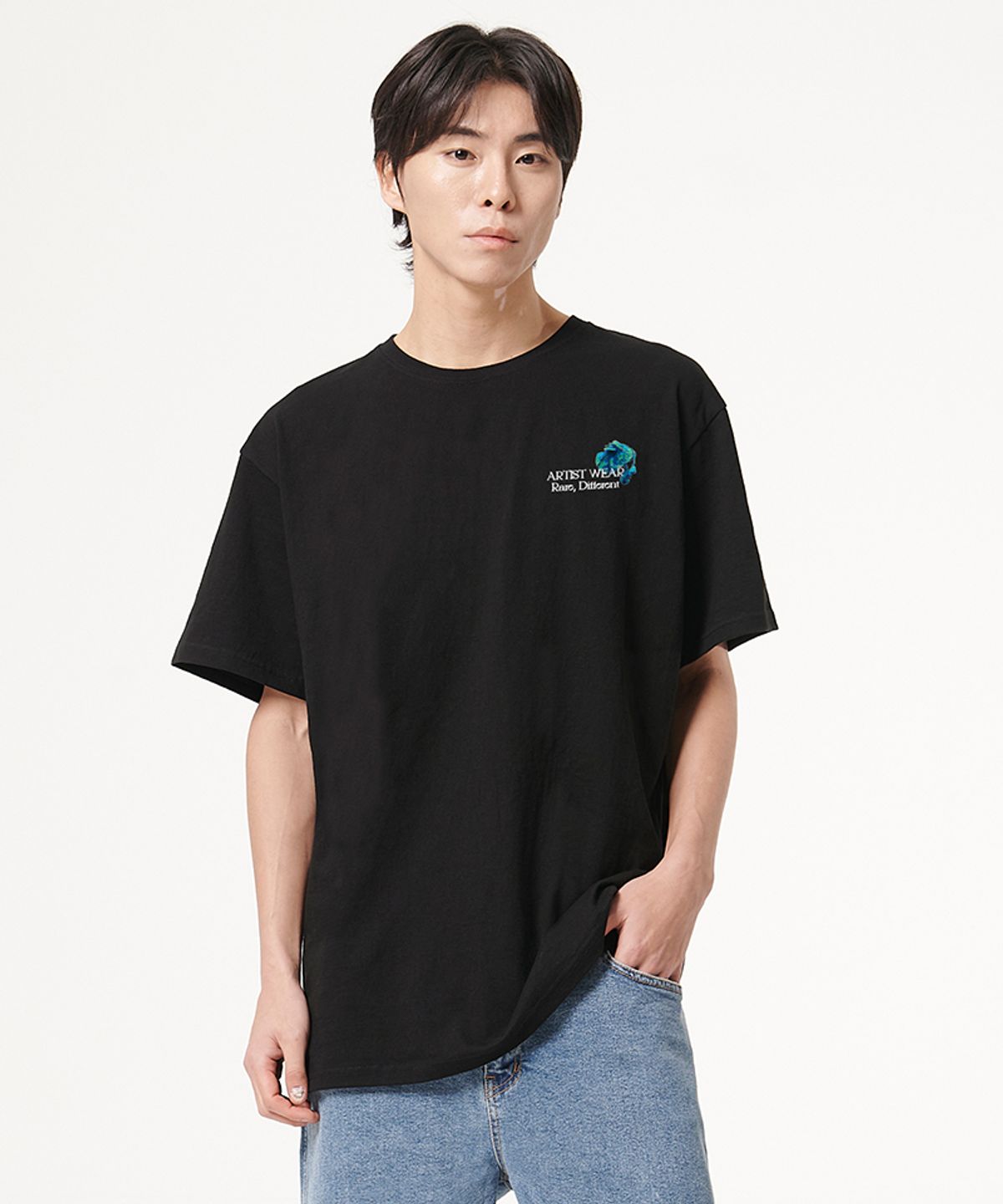 아티스트웨어(ARTISTWEAR) [2PACK] [ATW]디퍼런트+콜드플라워 반팔티