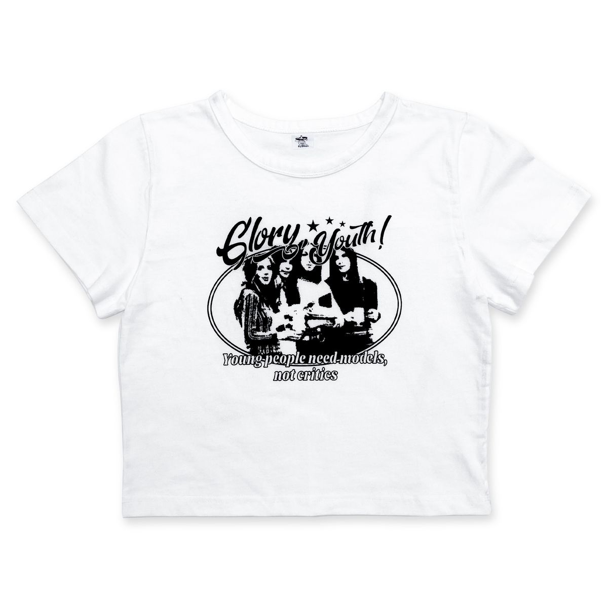 디파이클럽로버스(DEFYCLUBROBBERS) Glory youth Crop T-Shirts