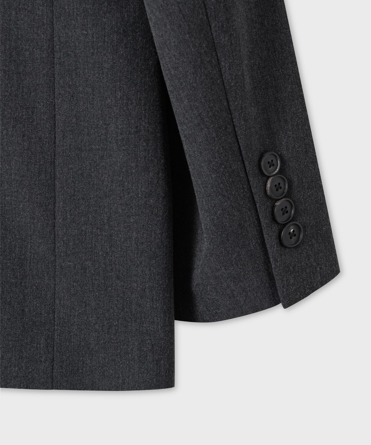 넌블랭크(NONBLANK) [SET UP] 세미 오버사이즈 핏 셋업 수트_CHARCOAL GREY