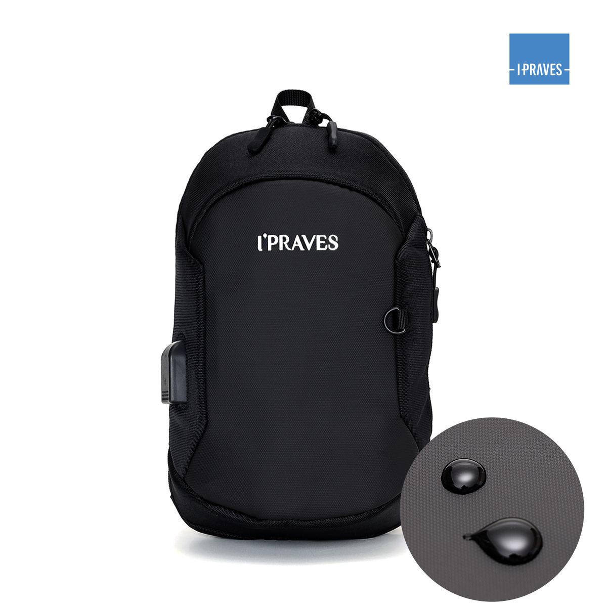 아이프라브(IPRAVES) PRAV-2201 / 방수백 크로스백 슬링백 여행보조가방