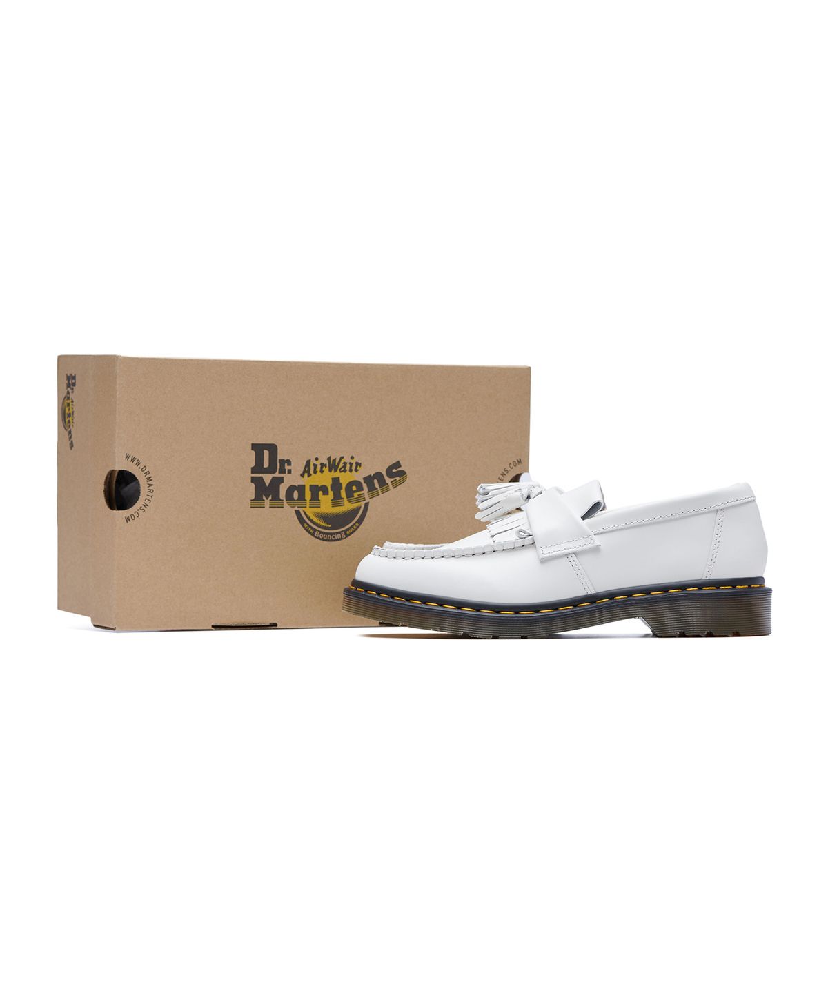 닥터마틴(DR.MARTENS) 아드리안 스무스 화이트 / 27431100